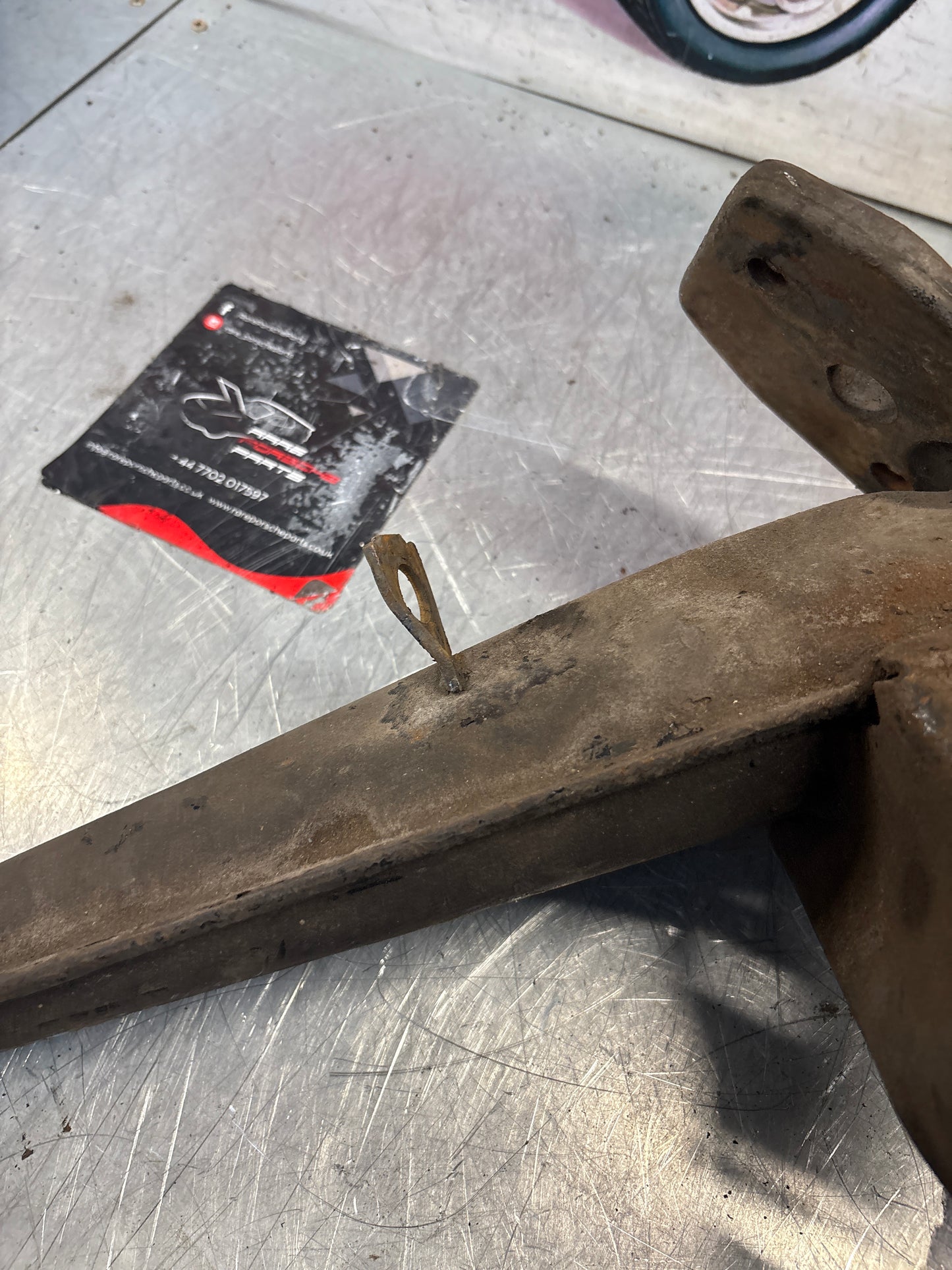 Porsche 924 944  -85.5 Rear left trailing arm, used 94433102100