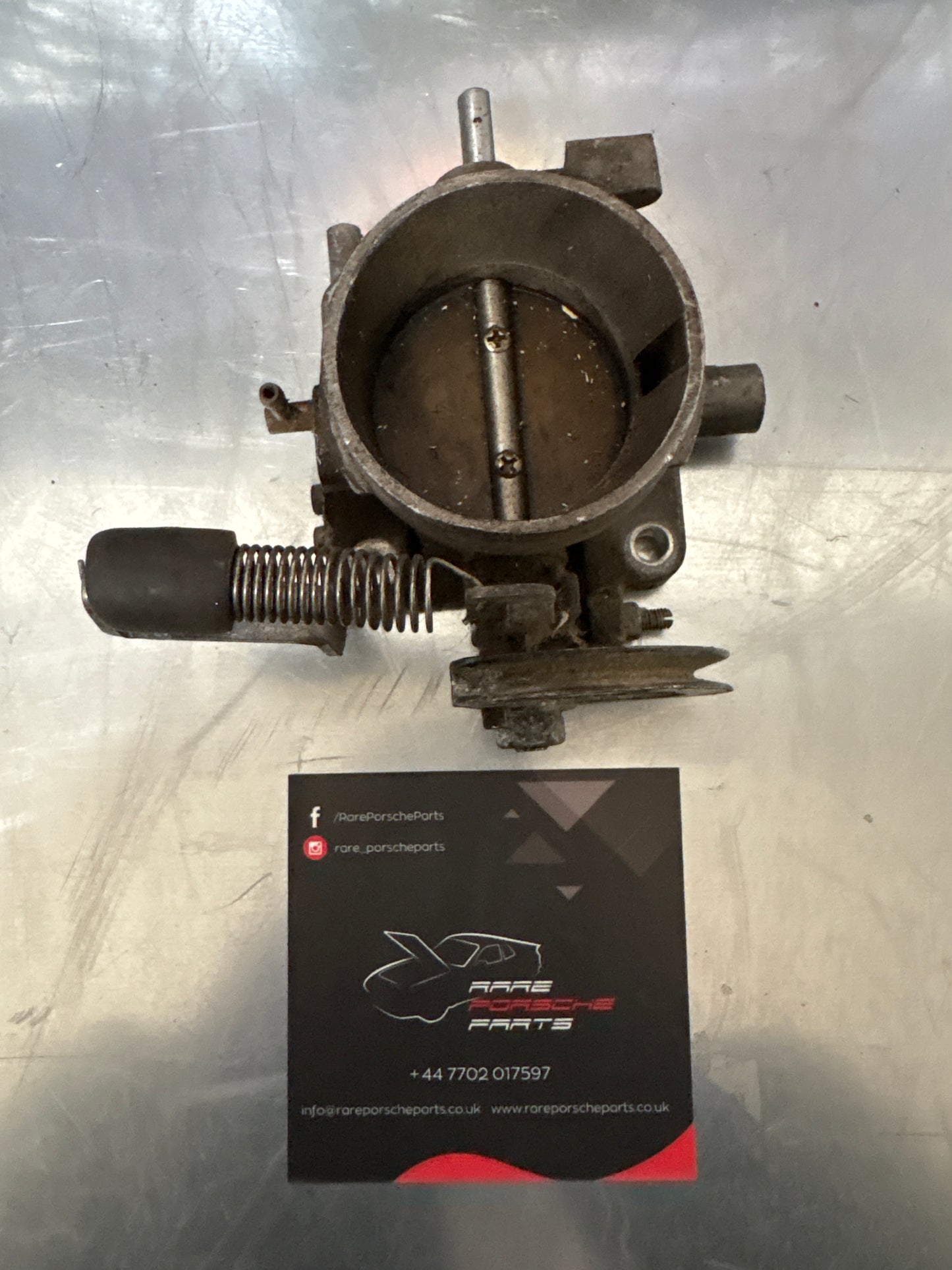 Porsche 944 Turbo Throttle Body Butterfly Valve 951110530R, used