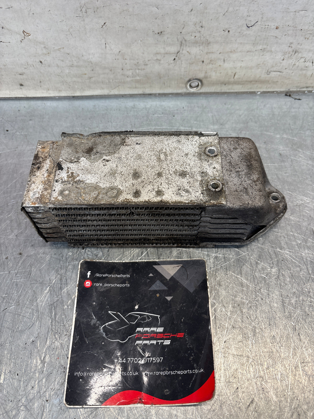 Porsche 914 oil cooler, used 021117021B