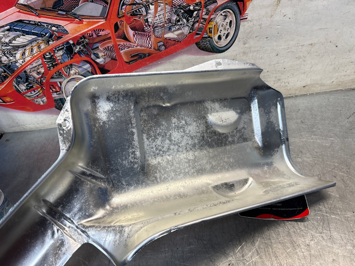 Porsche 928 80-82 heat shield protection plate, refurbished 92850493104