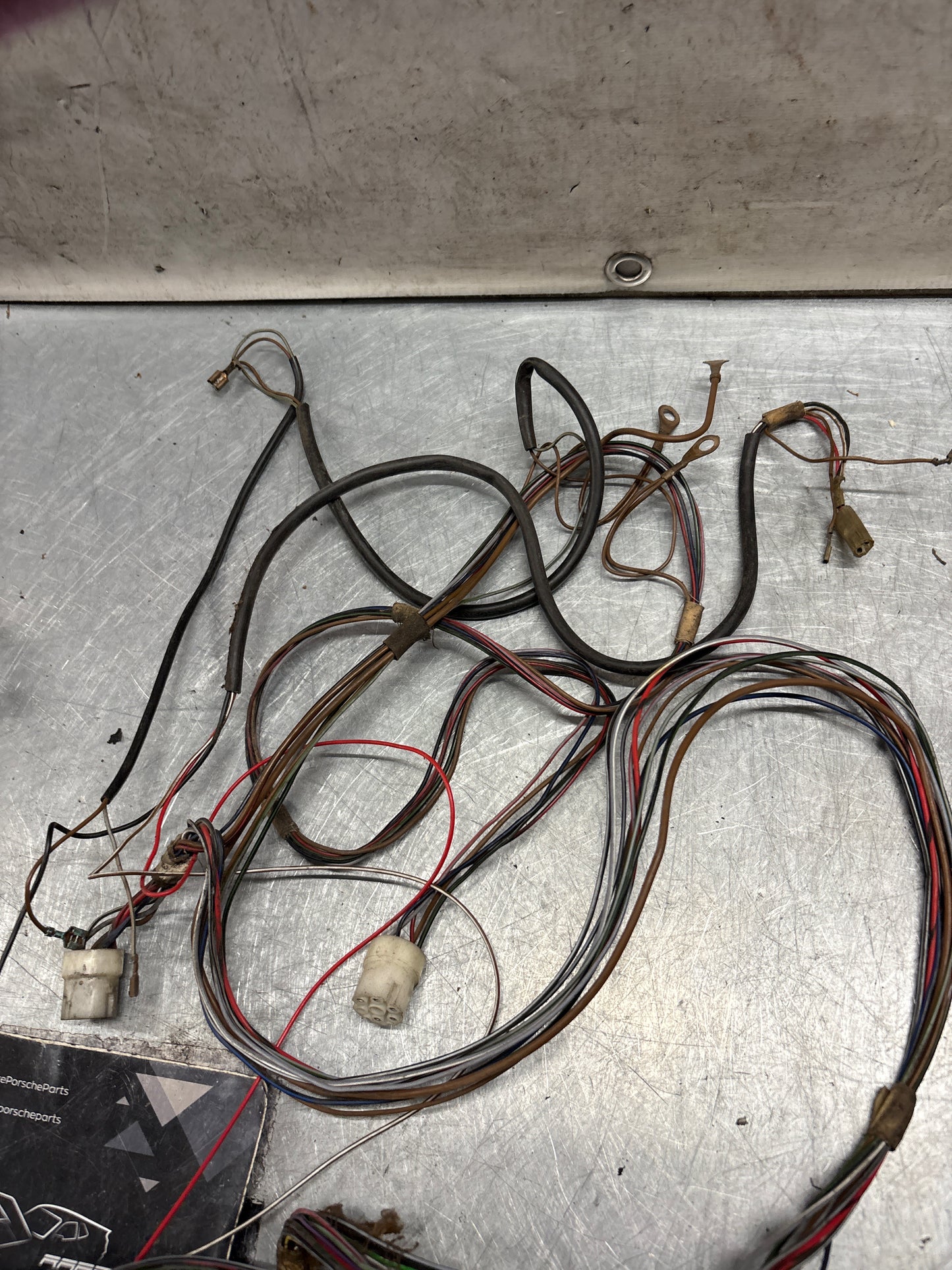 Porsche 944 manual LHD 82-85 rear end loom, used 94461200405