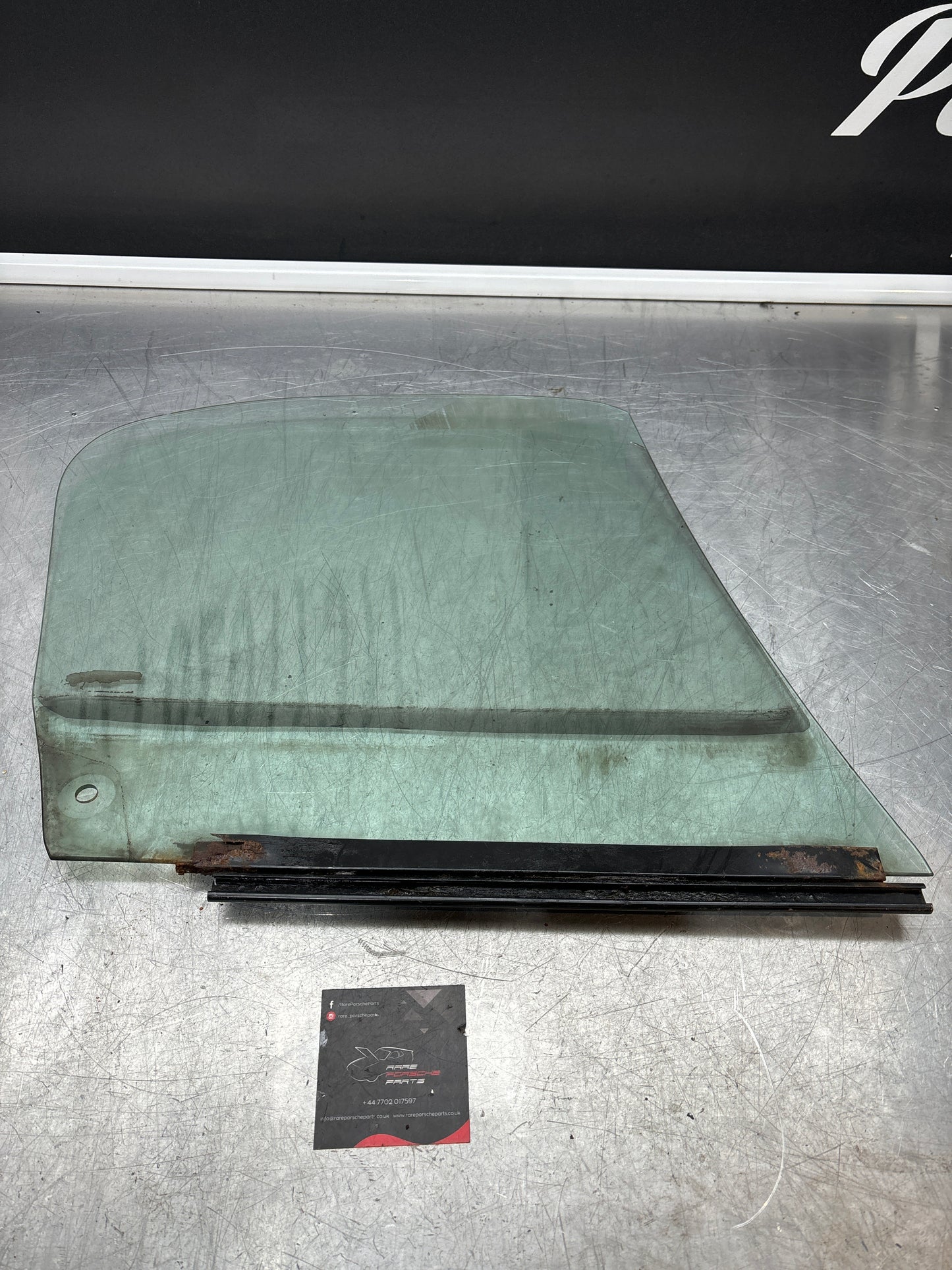 Porsche 944 S2 Cabriolet/ Convertible front door glass left side