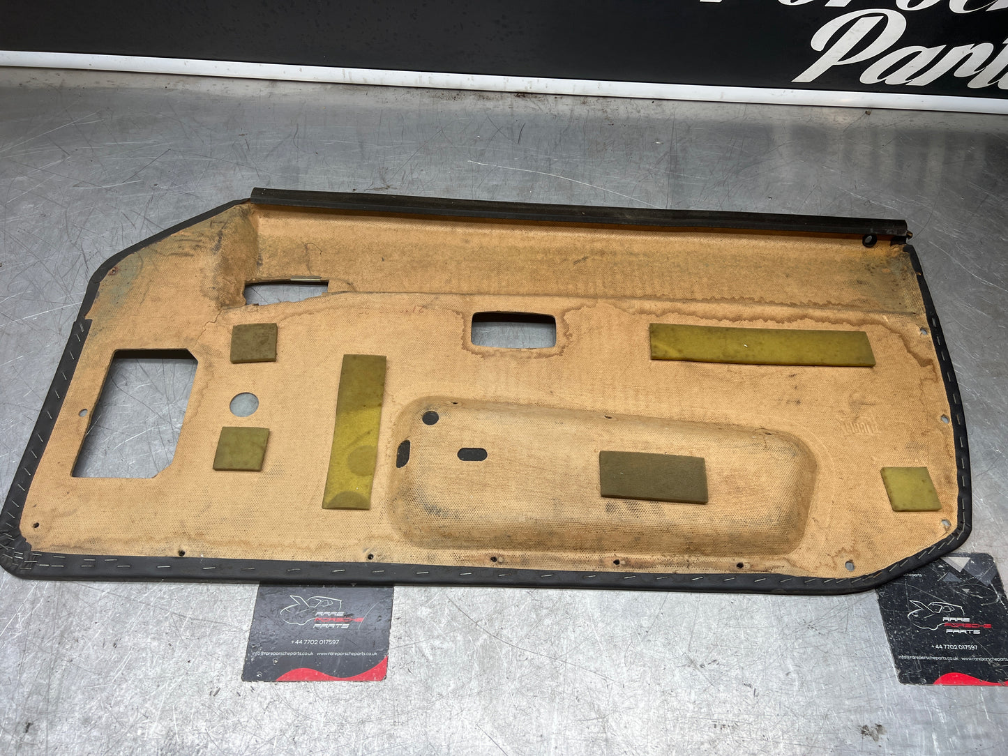 Porsche 944 left black door card for late cars from 85.5 944555017