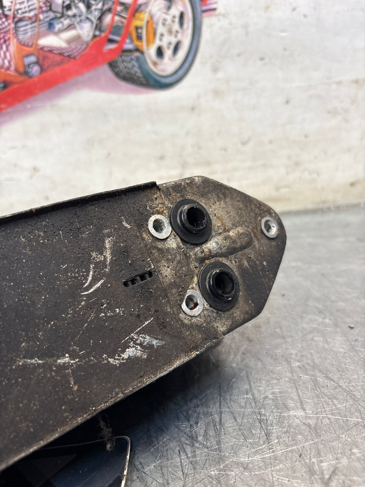 Porsche 914 oil cooler, used 021117021B