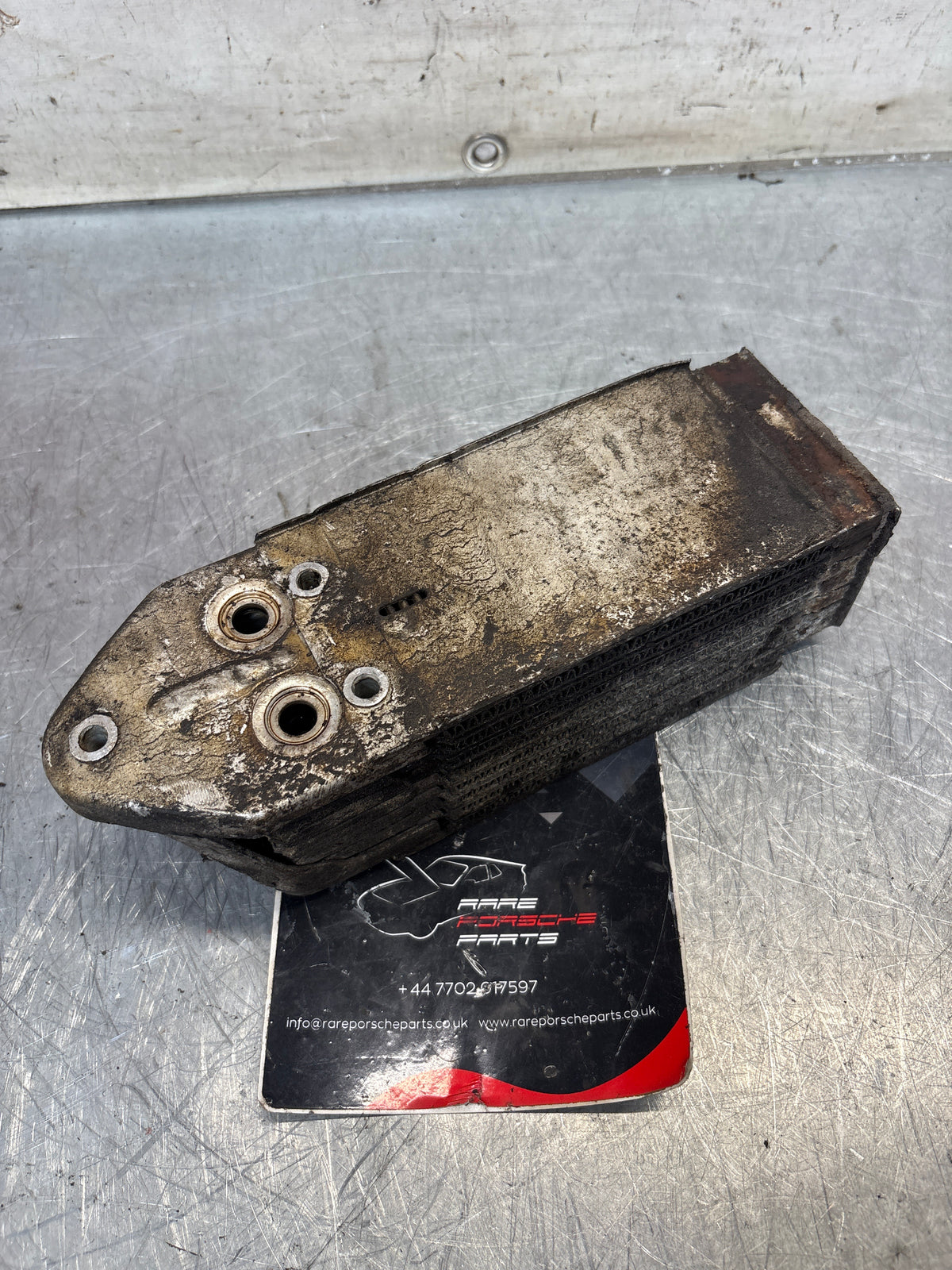 Porsche 914 oil cooler, used 021117021B