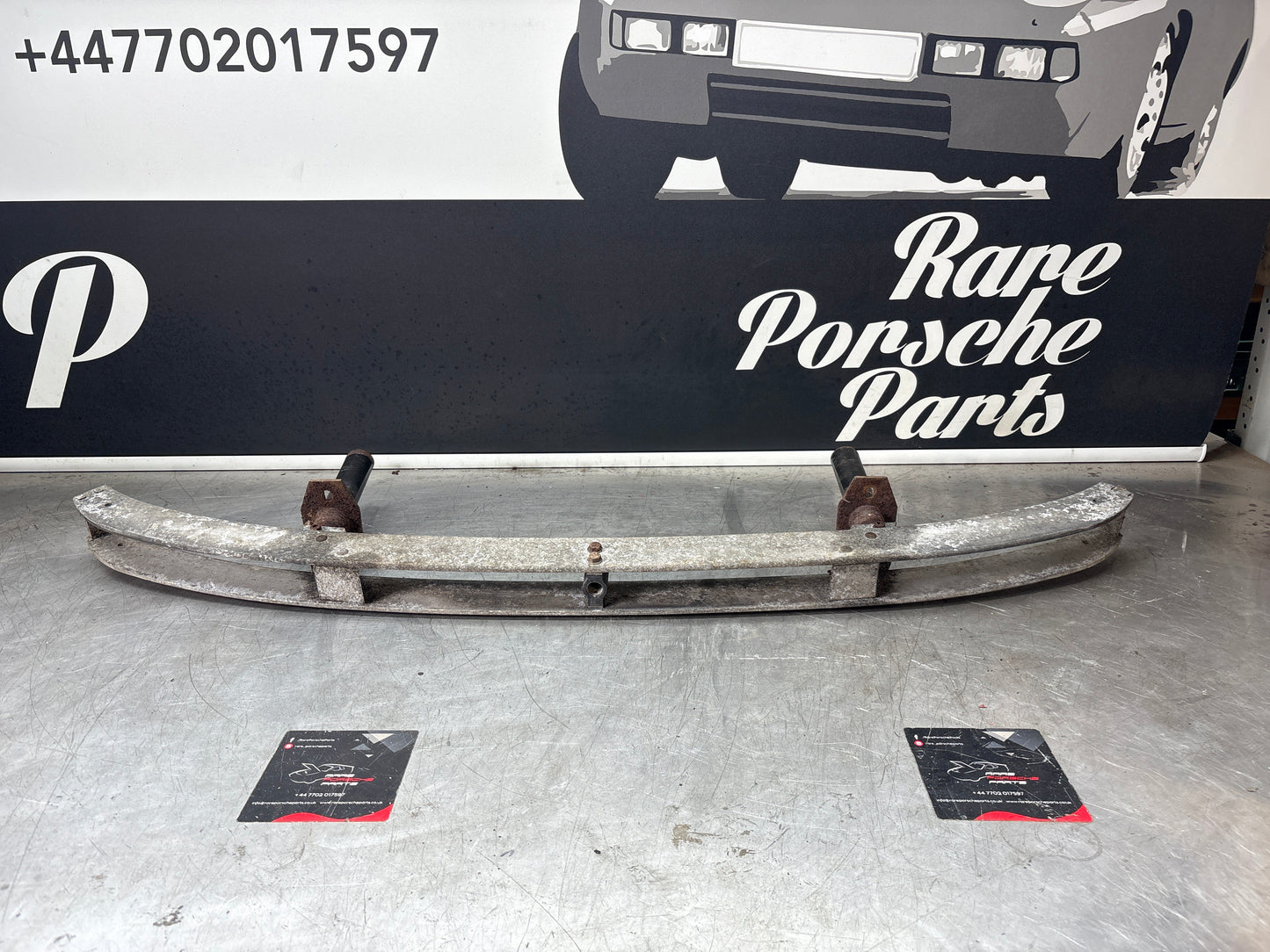 Porsche 944 S2 / turbo front bumper reinforcement panel support 9515050101 used, bolts are seized