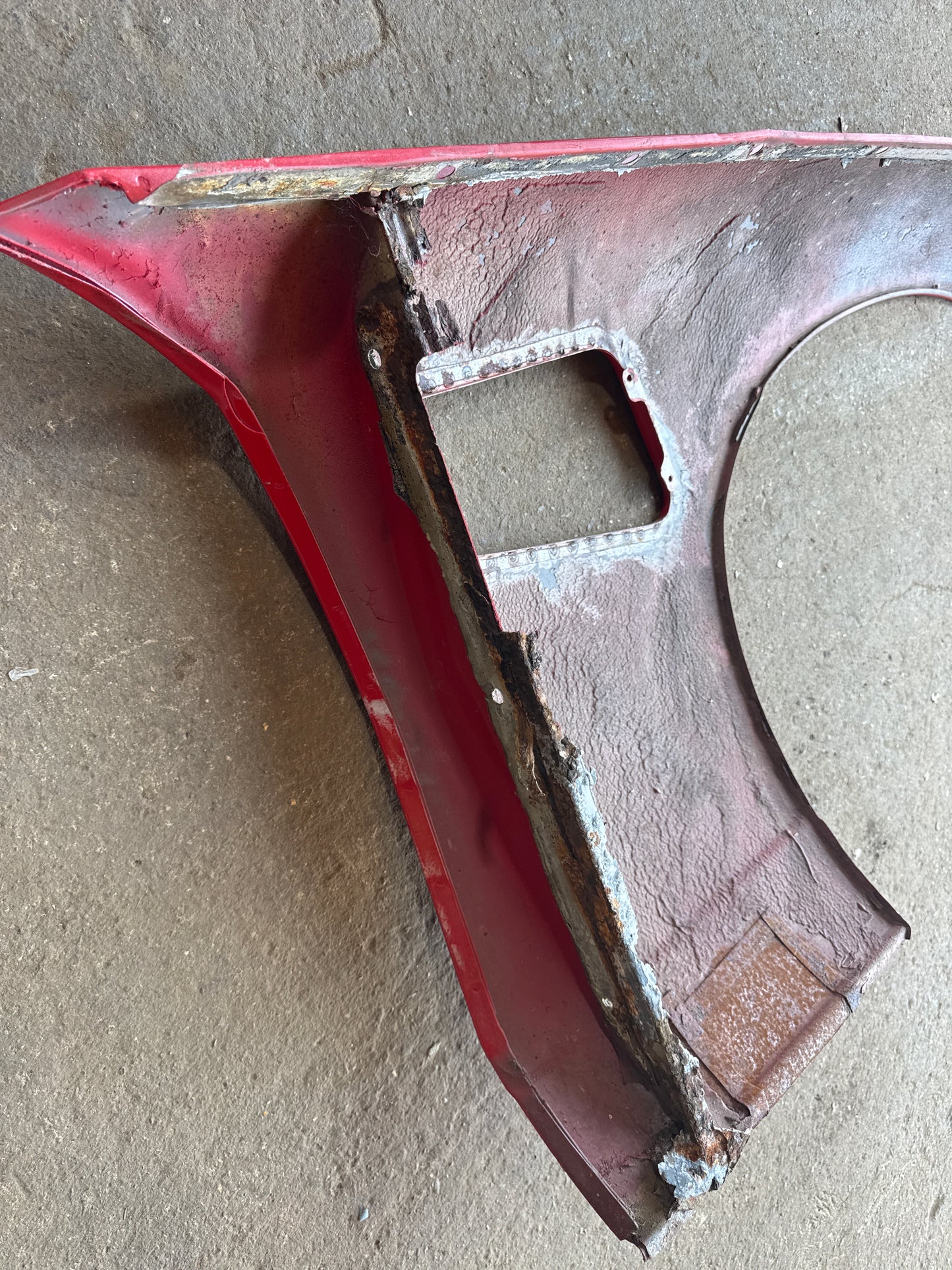Porsche 924 modified front wings, good condition, solid. Pair, used.