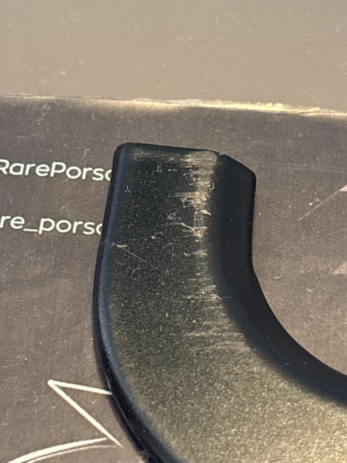 Porsche 928 window trim corner piece, 9285434130470K, NOS