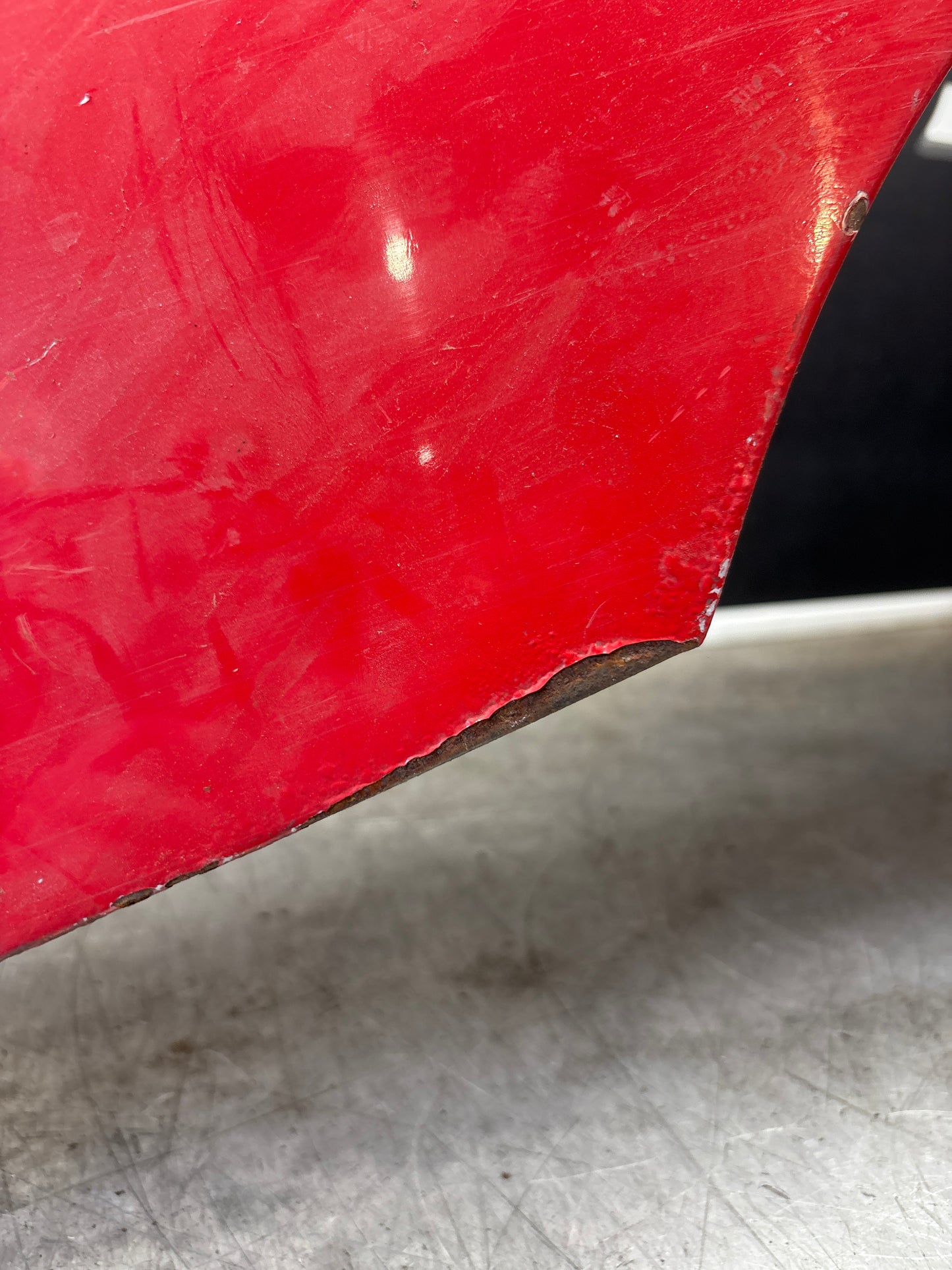 Porsche 944 early left front wing, please see photos, used