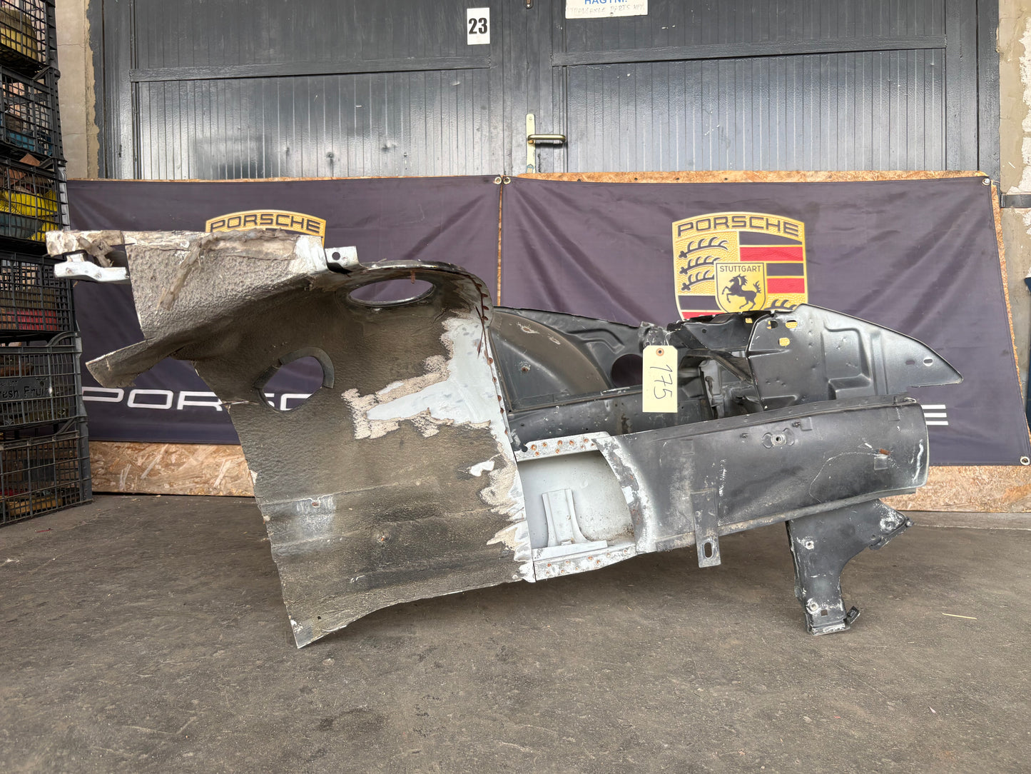 Porsche 944 Front end section cut