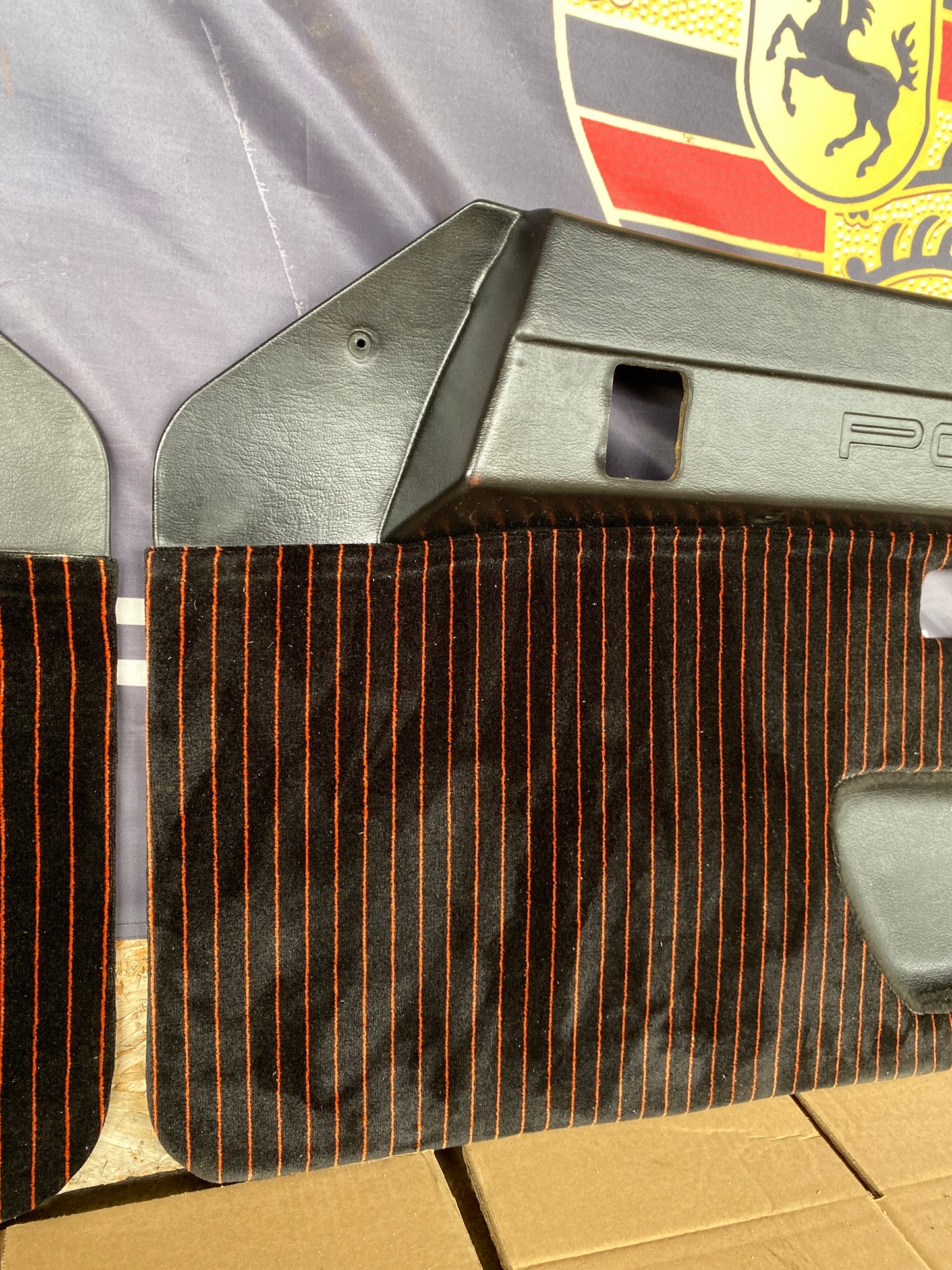 Porsche 924 Carrera GT Seat set with door cards, refurbished