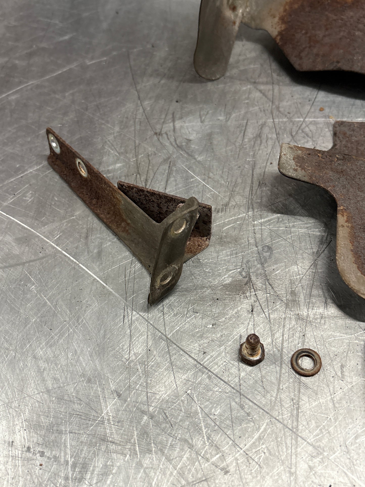 Porsche 968 / 944 S2 Oil cooler housing heat shield, used 94410705304