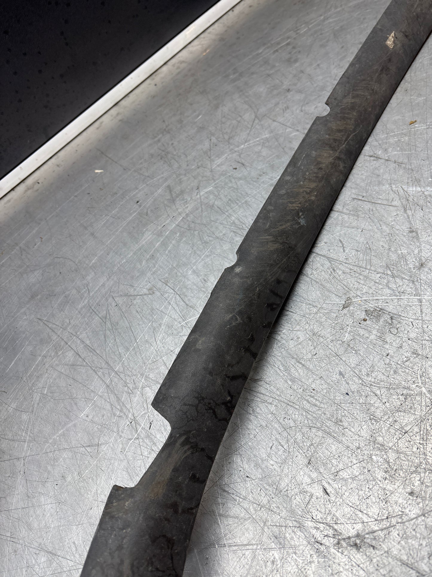 Porsche 944 lower door sill trim molding left side, used 95155919500 spares or repair