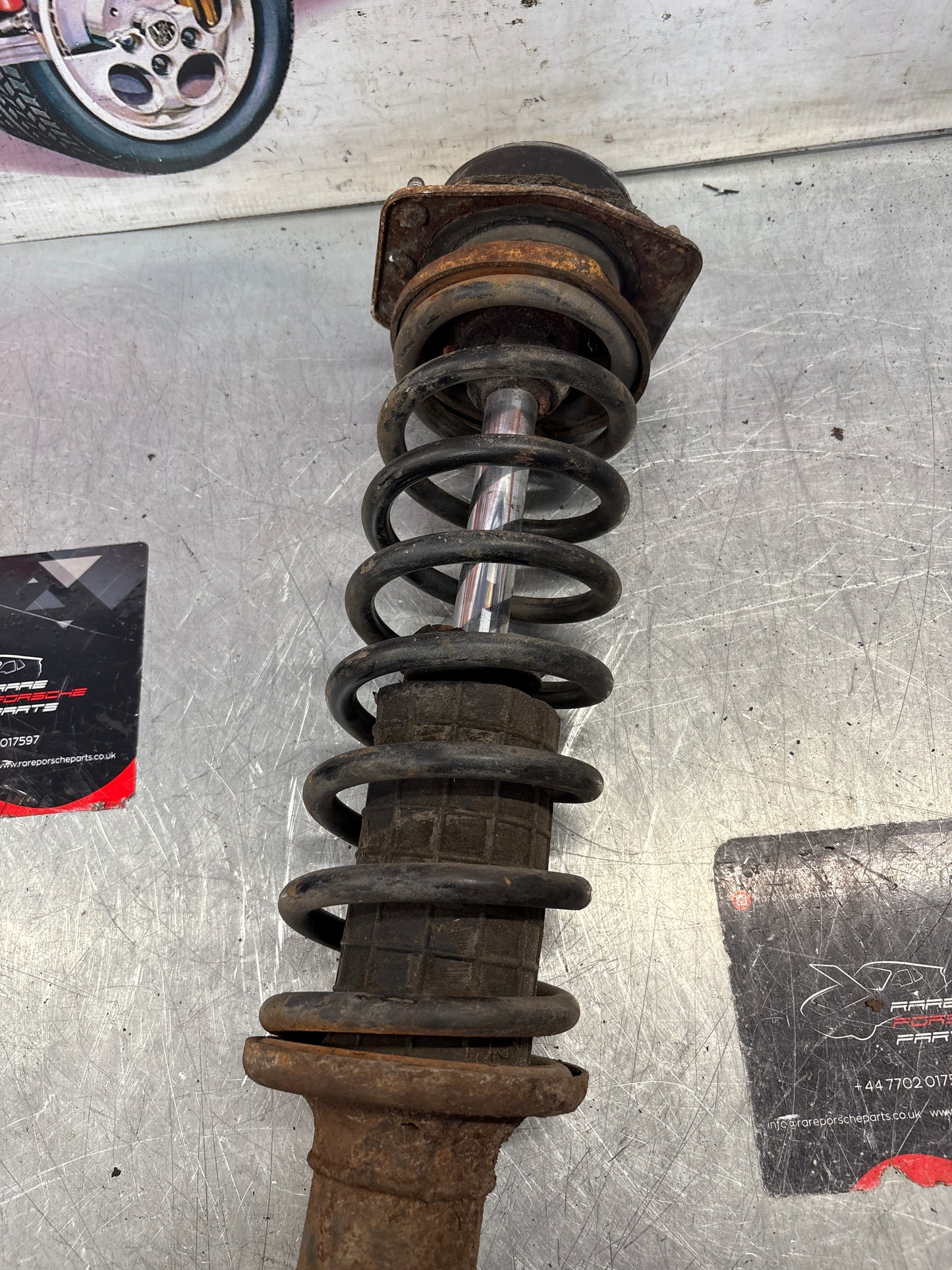 Porsche 944 S2 Right, Off Side suspension leg, 94434303219 used, used