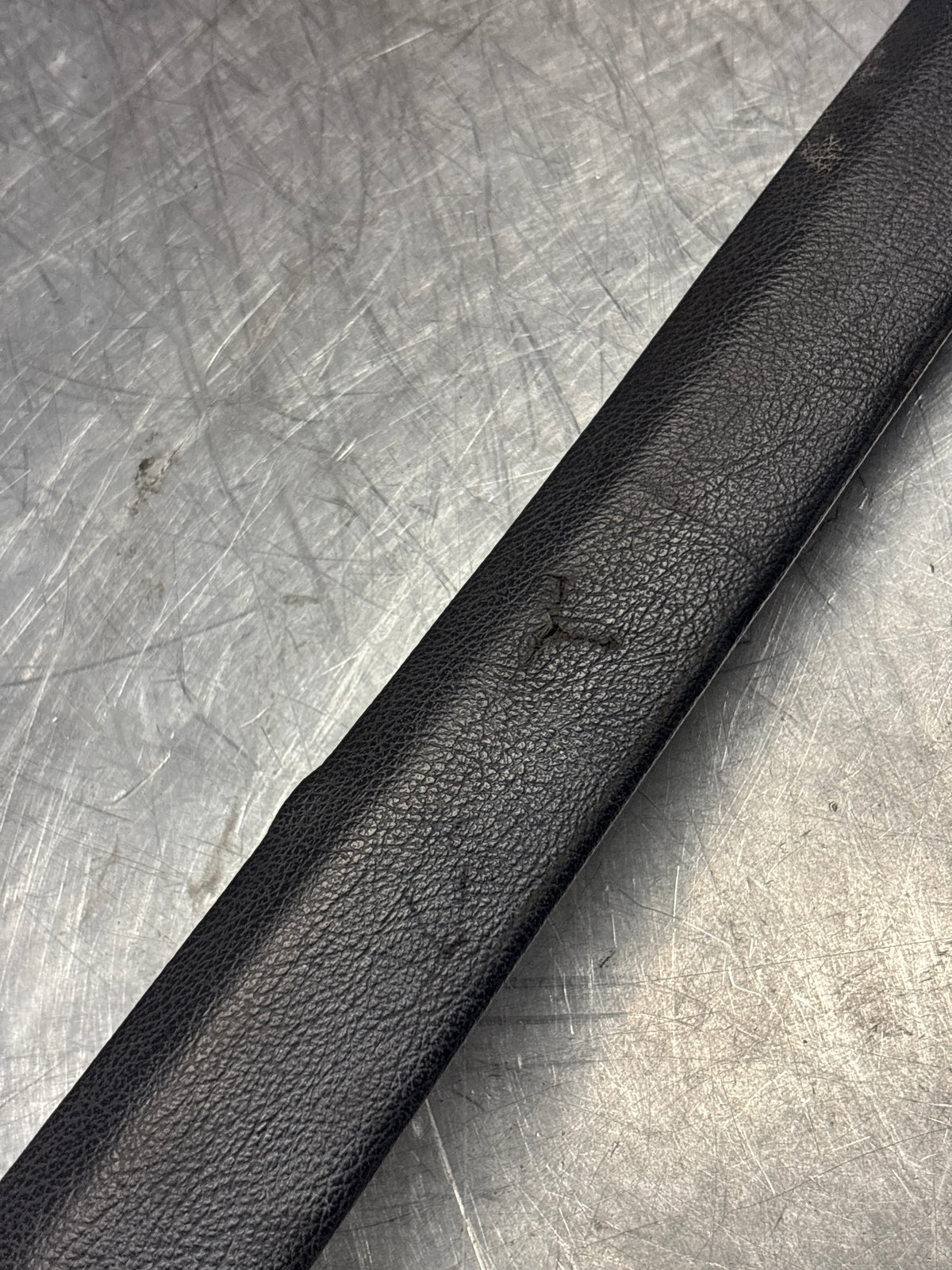Porsche 928 tailgate trim, left, near side, black, 92855503702, used