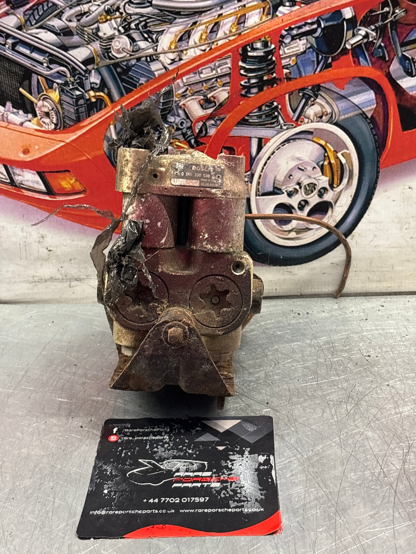 Porsche 944 Turbo Bosch ABS pump, used 0265200038 / 95135511301