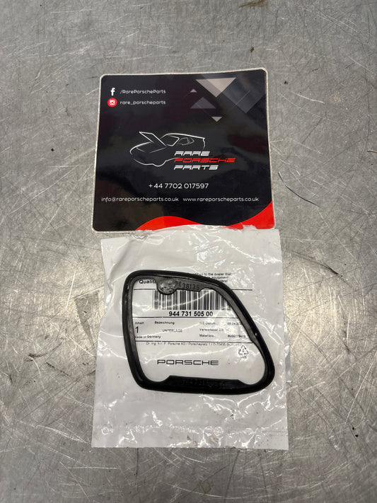 Porsche 924 944 928 mirror rubber gasket, LHD ONLY Right Side 94473150501, new