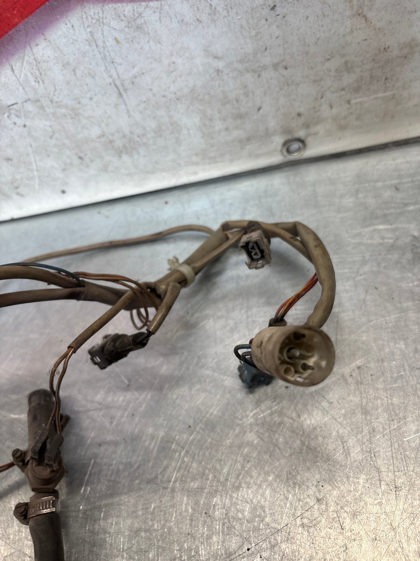 Porsche 924 N/A early engine wiring loom, 1976-1979, used 477971761A