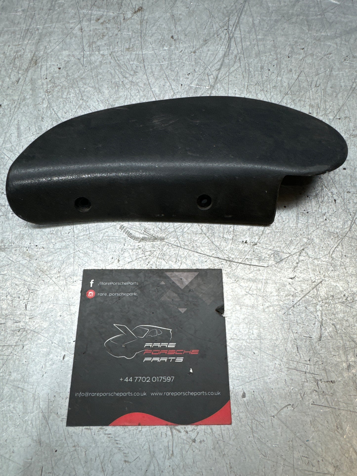 Porsche 928 seat hinge cover black used 92852114702