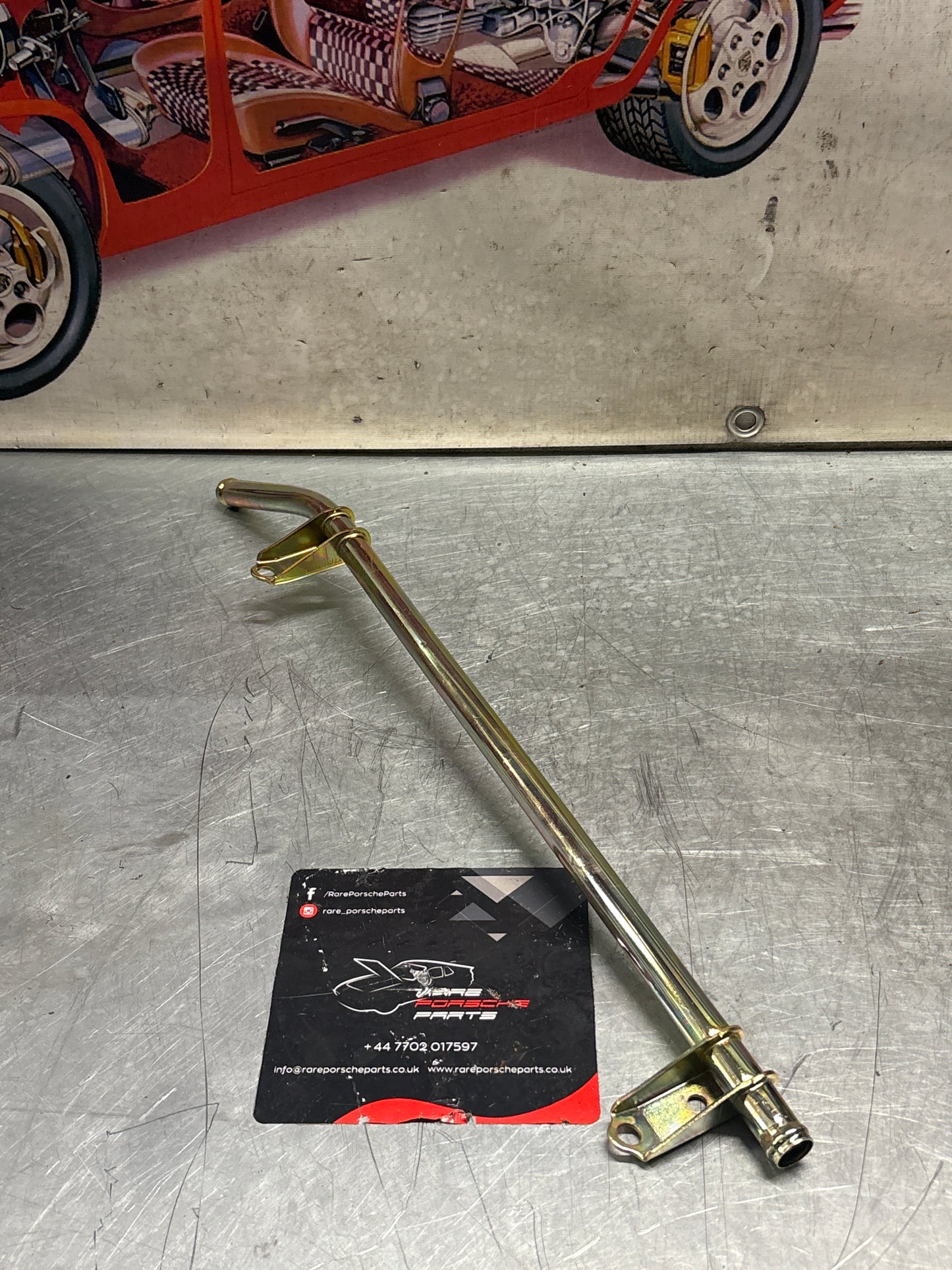 Porsche 944 2.5 924S water pipe on cylinder head 94410624302 refurbished