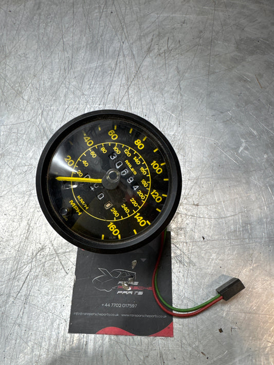 Porsche 944 speedometer showing 30694 miles 94464103600 spares or repair