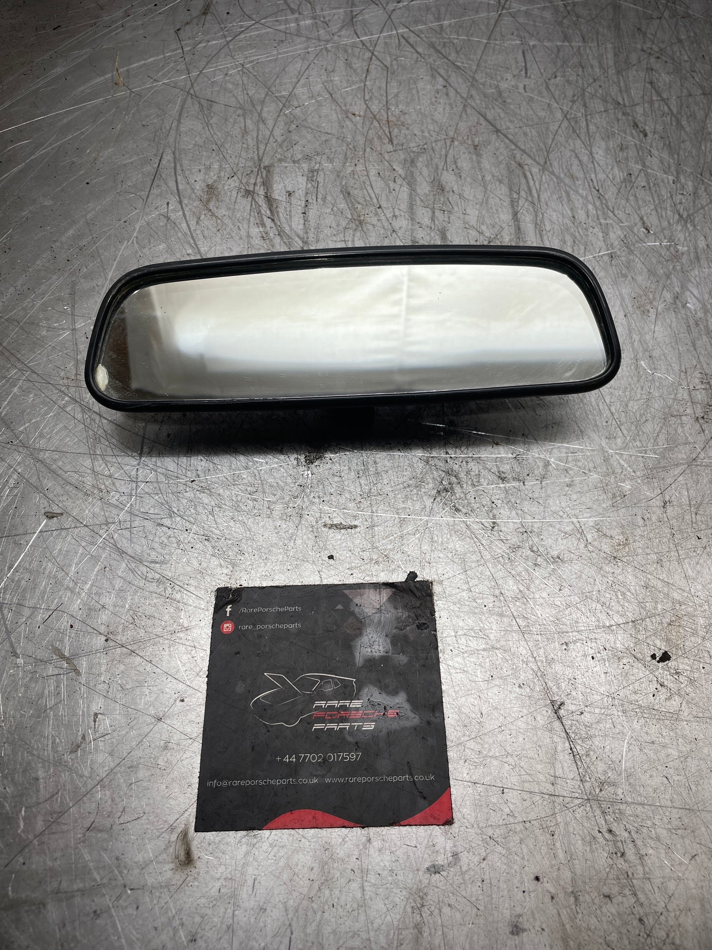 Porsche 924 944 rear view mirror used 477857511