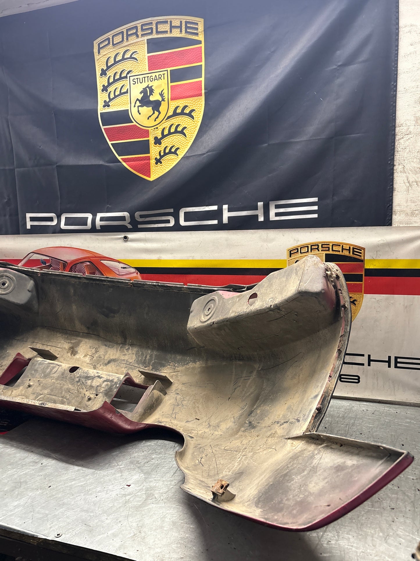 Porsche 928 S/S4 rear bumper, used 92850512320