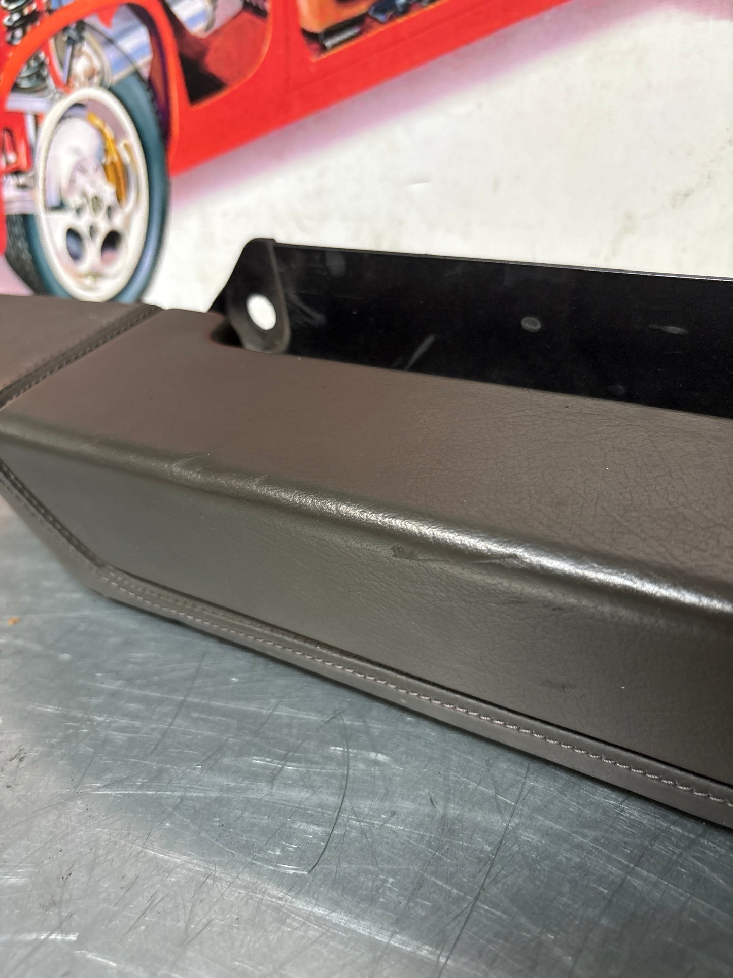 Porsche 928 Grey door armrest, left, off side, 92855510103, used