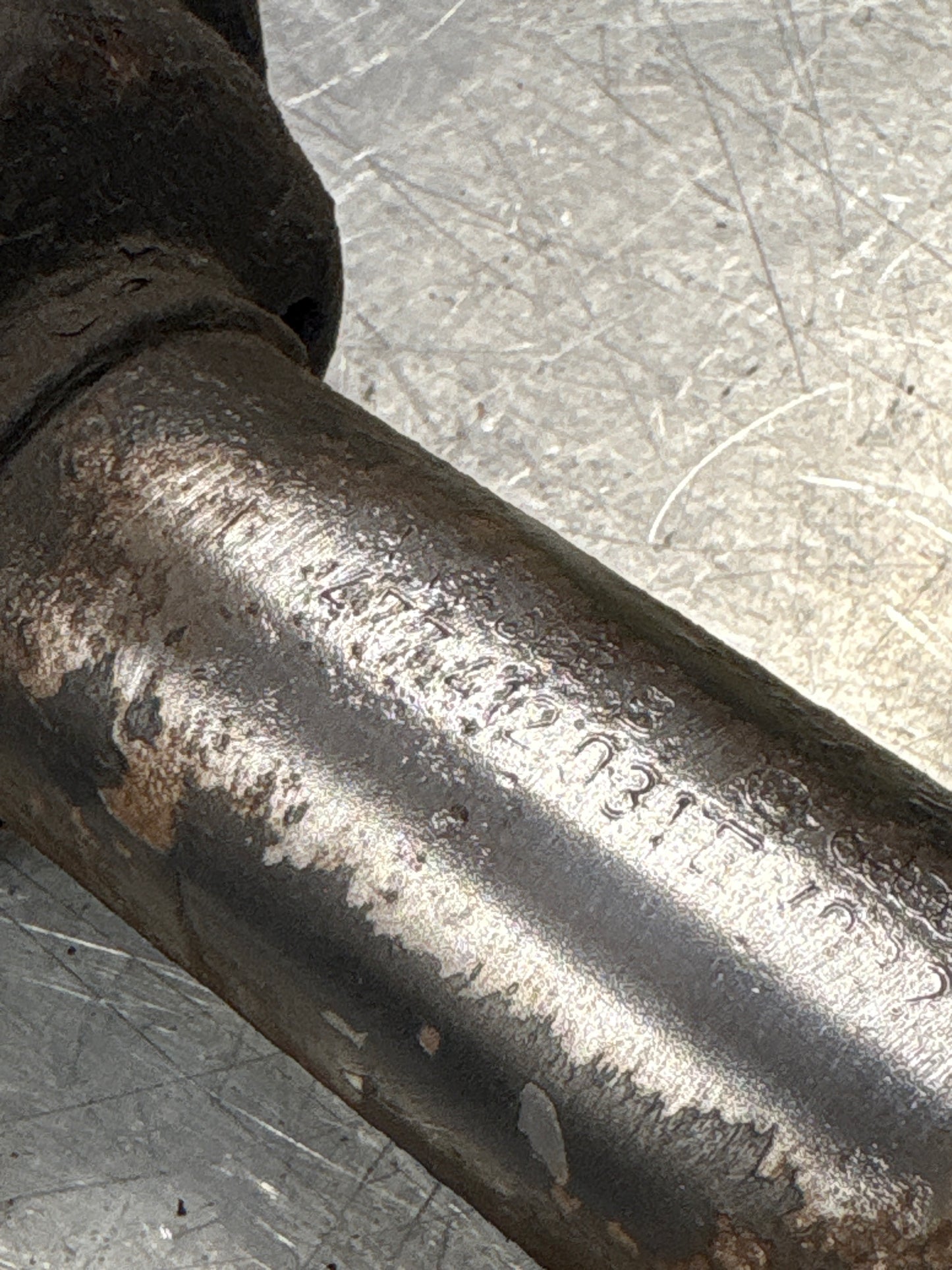 Porsche 924 Front shock absorber, used 477412031E