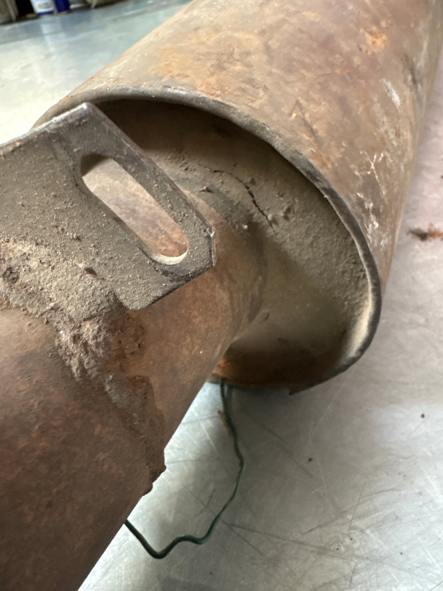 Porsche 924 Turbo / Carrera GT Down Pipe, middle section, used 93111105103