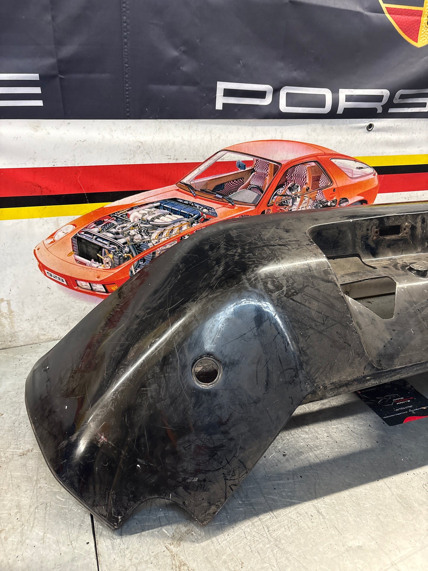 Porsche 928S rear bumper, used 92850502303 / 474181