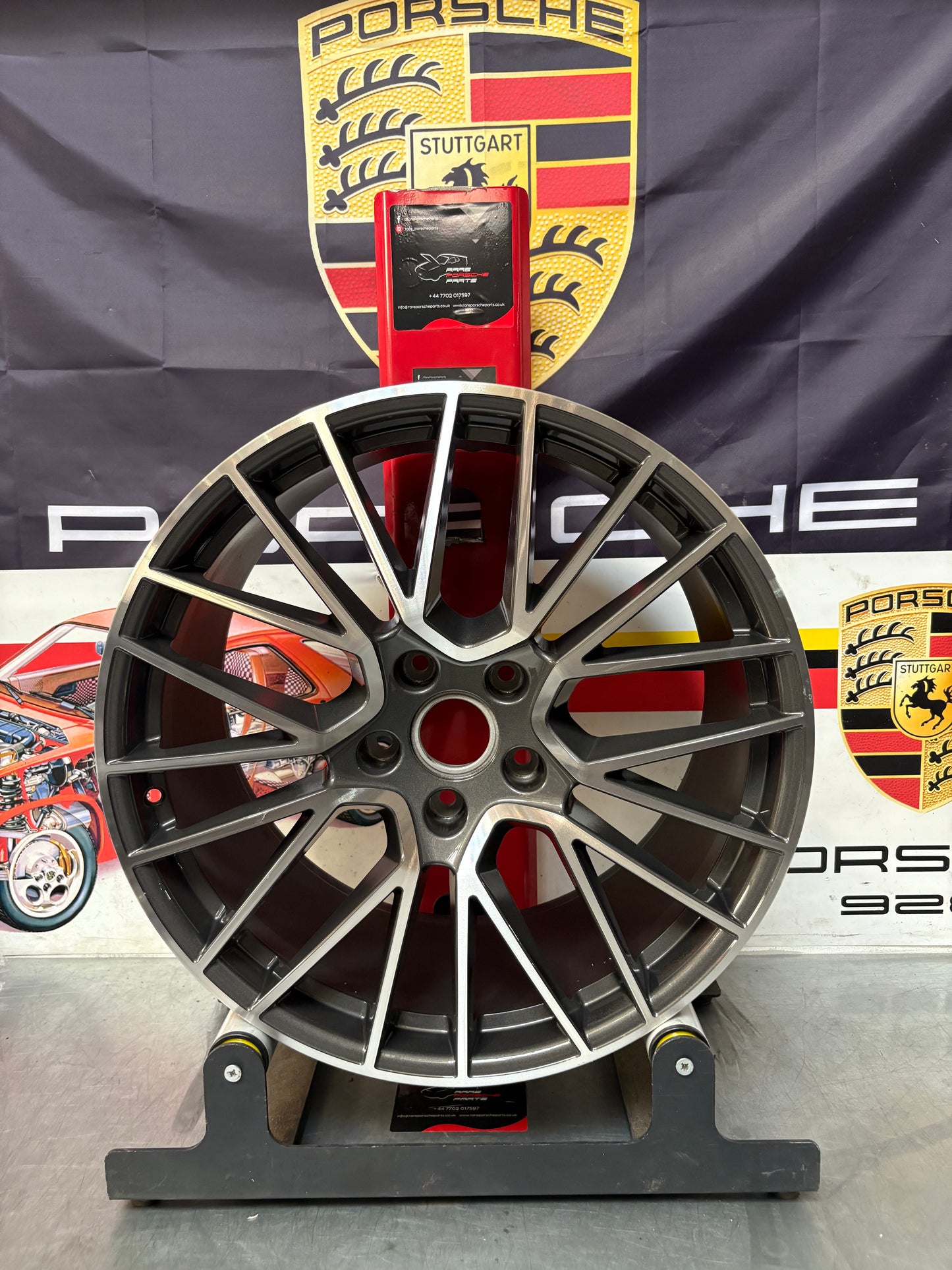 Porsche Cayenne RS spyder wheel, used in very nice condition, 9Y0601025BG, ET58, 11Jx21”