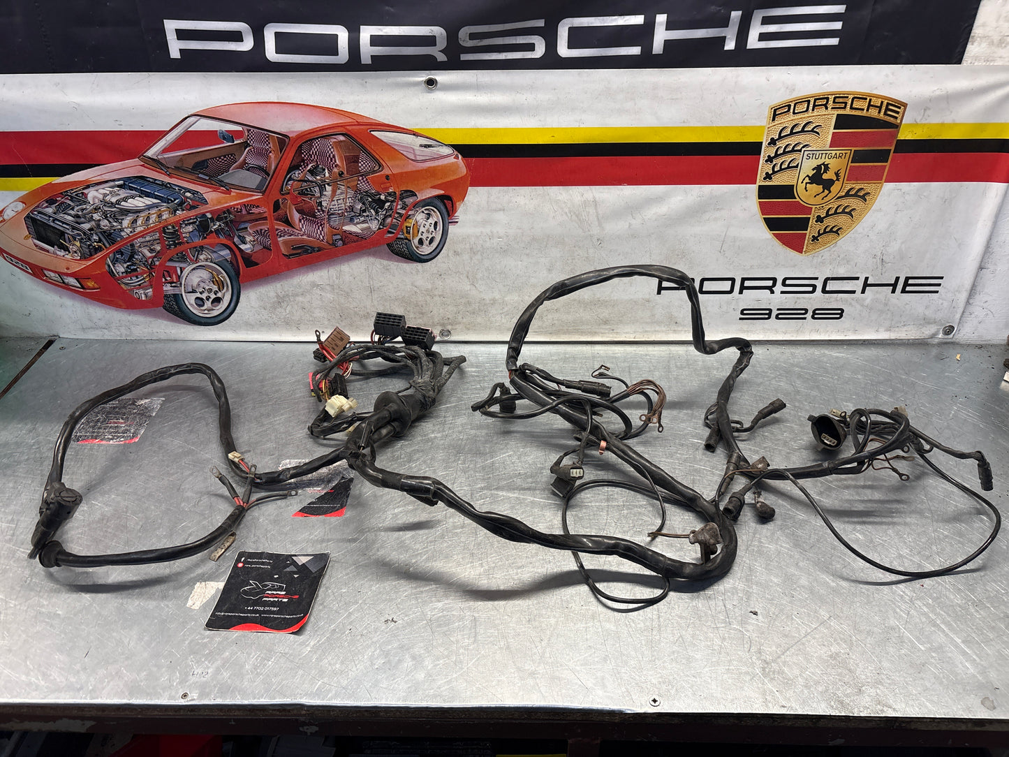 Porsche 944 Turbo 86- LHD Engine bay loom, used 95161200100