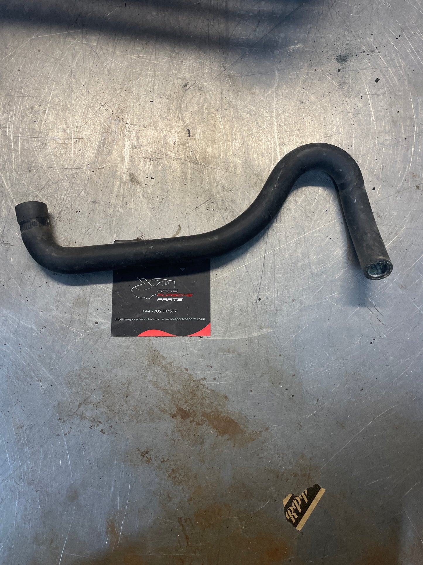 Porsche 928 radiator heater hose, used 92857458702