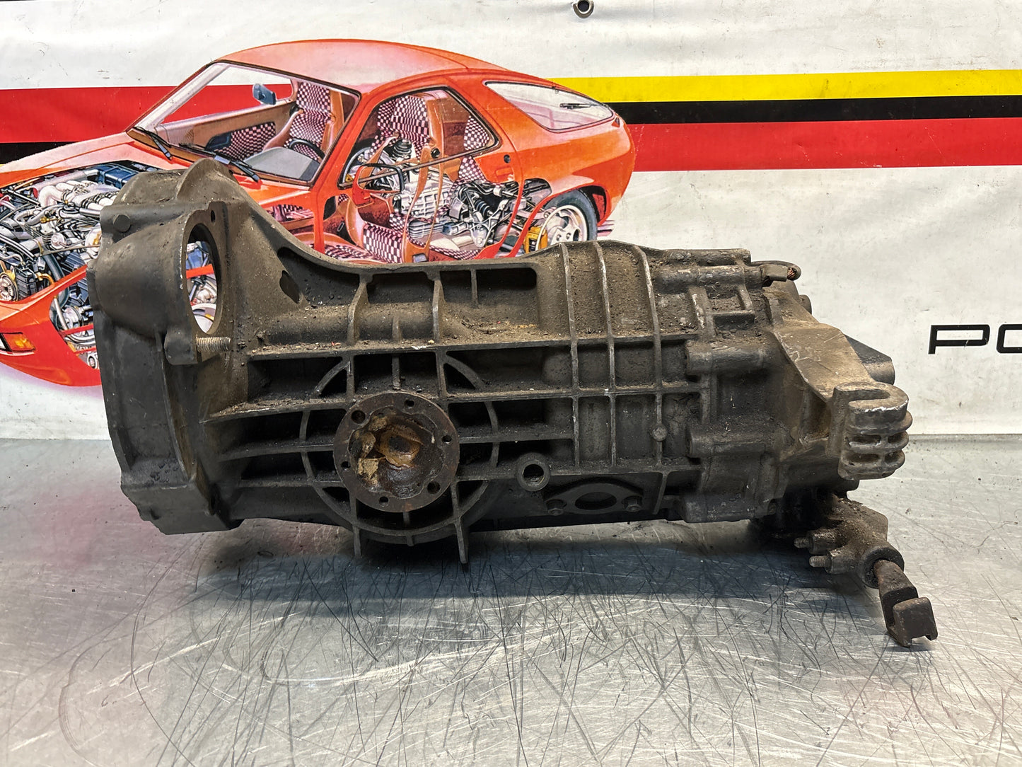 Porsche 914 transmission, used, for spares or repair unknown condition, HA0049742