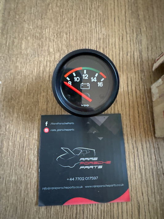Porsche 924 944 Volt meter gauge. 94464111901 / 944 641 119 01 New NOS