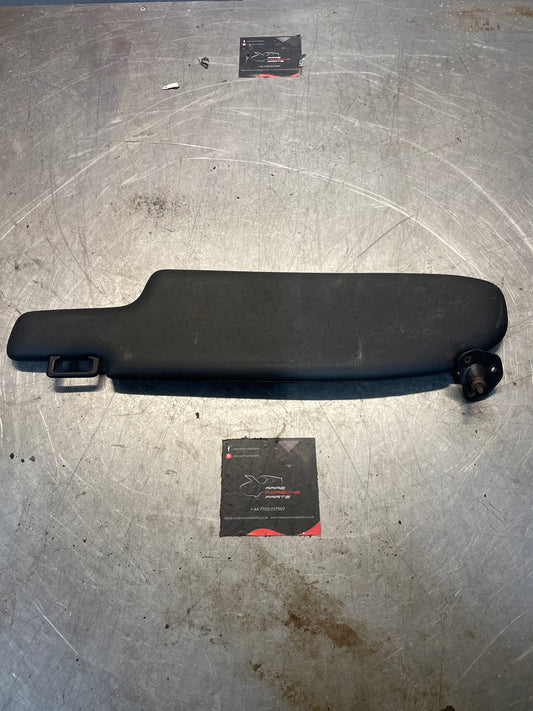 Porsche 928 black sun visor, used left 92873123702