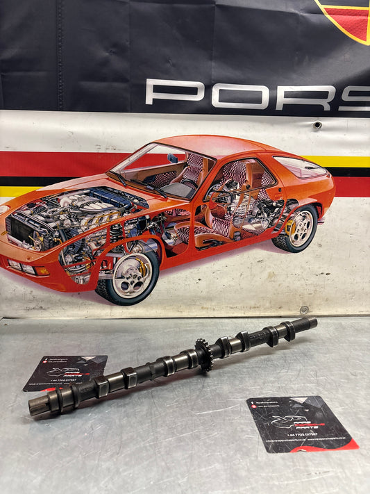 Porsche 928 S3 M28.45/46 engine Camshaft, exhaust side, cylinder 1-4, used 9281052932R / 92810529308
