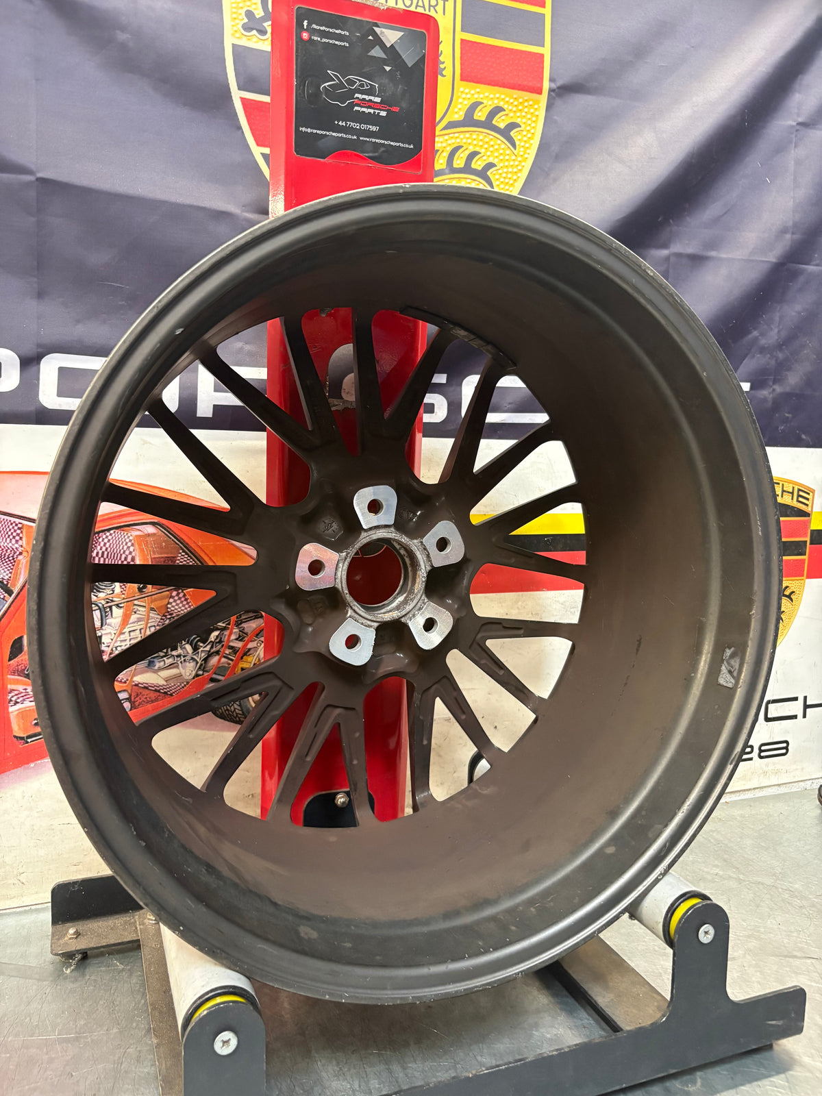 Porsche Cayenne RS spyder wheel, spares or repair 9Y0601025BF