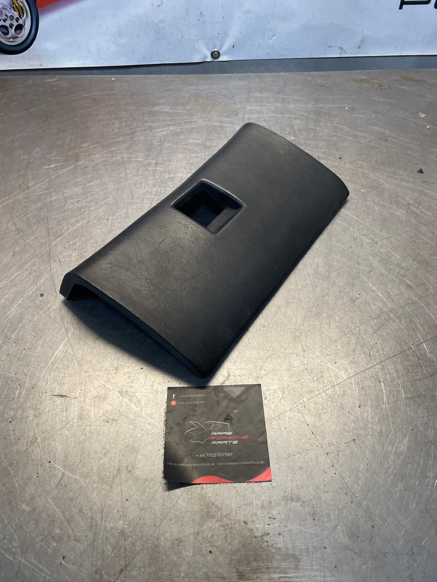 Porsche 928 glovebox door, black, used