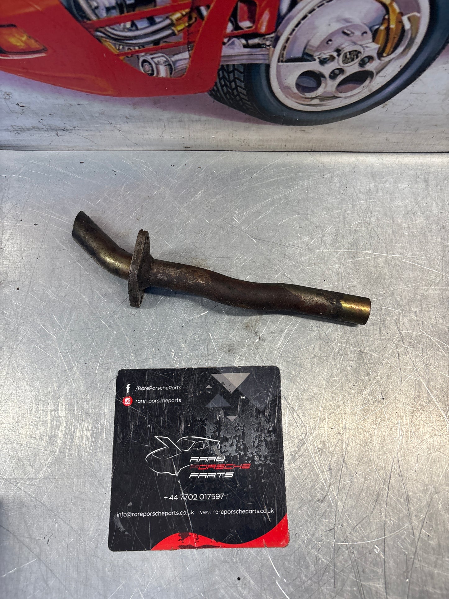 Porsche 928 Oil tube, used 92810716701