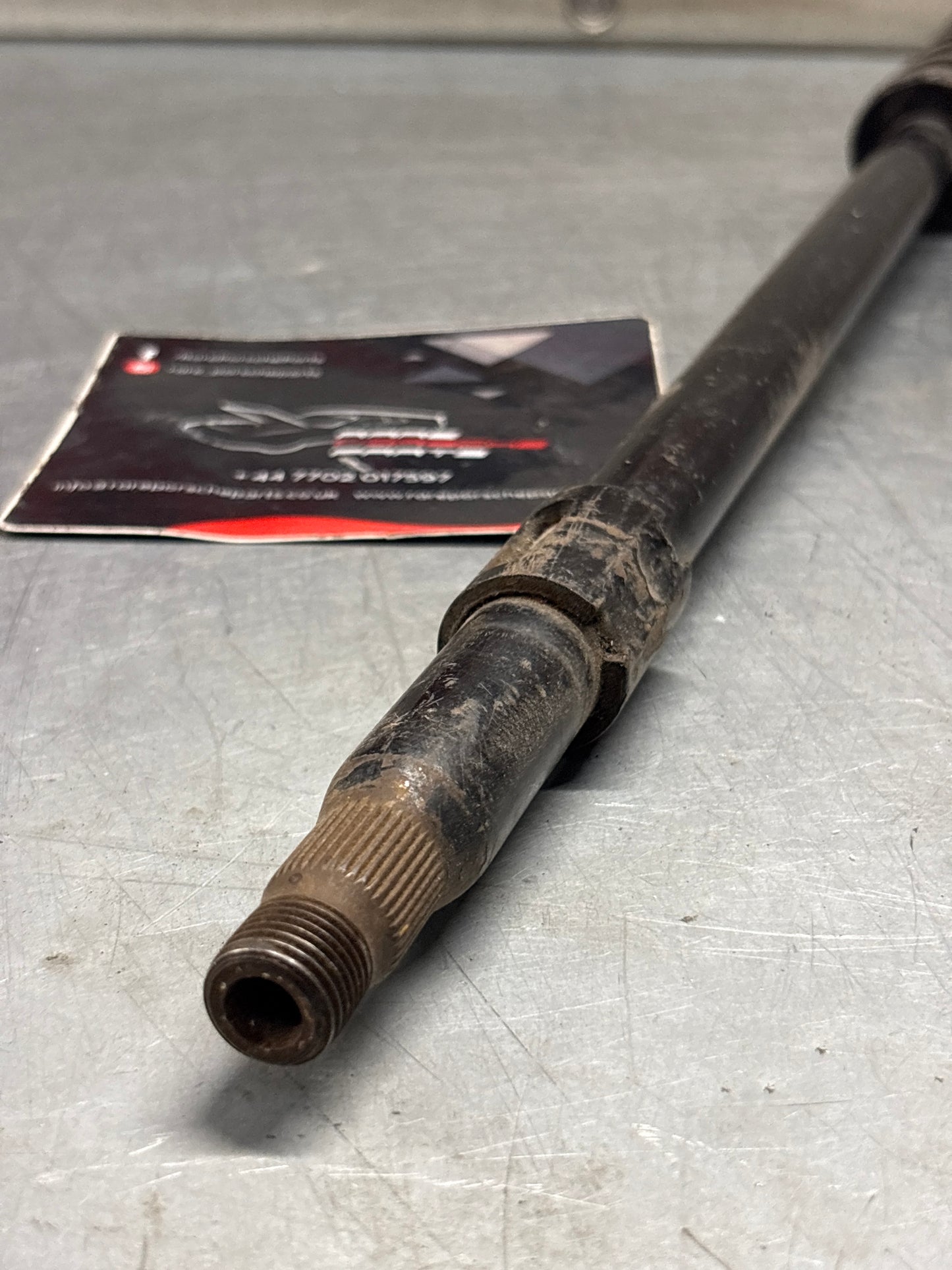 Porsche 924 / 924S / 944 LHD steering coloumn shaft, used 94434701904