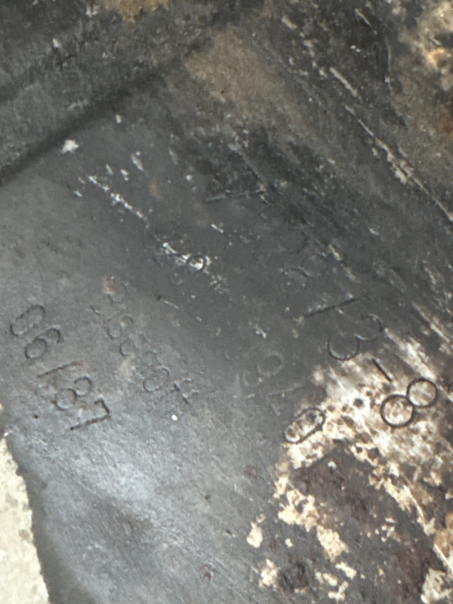 Porsche 928 Right side silencer, used 92811109301