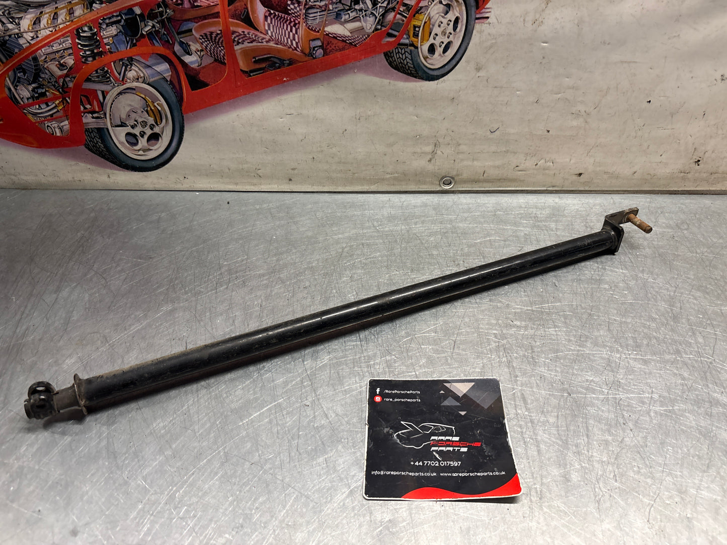Porsche 928 manual gear shift rod, shorter verson 1981-, used, 92842402818
