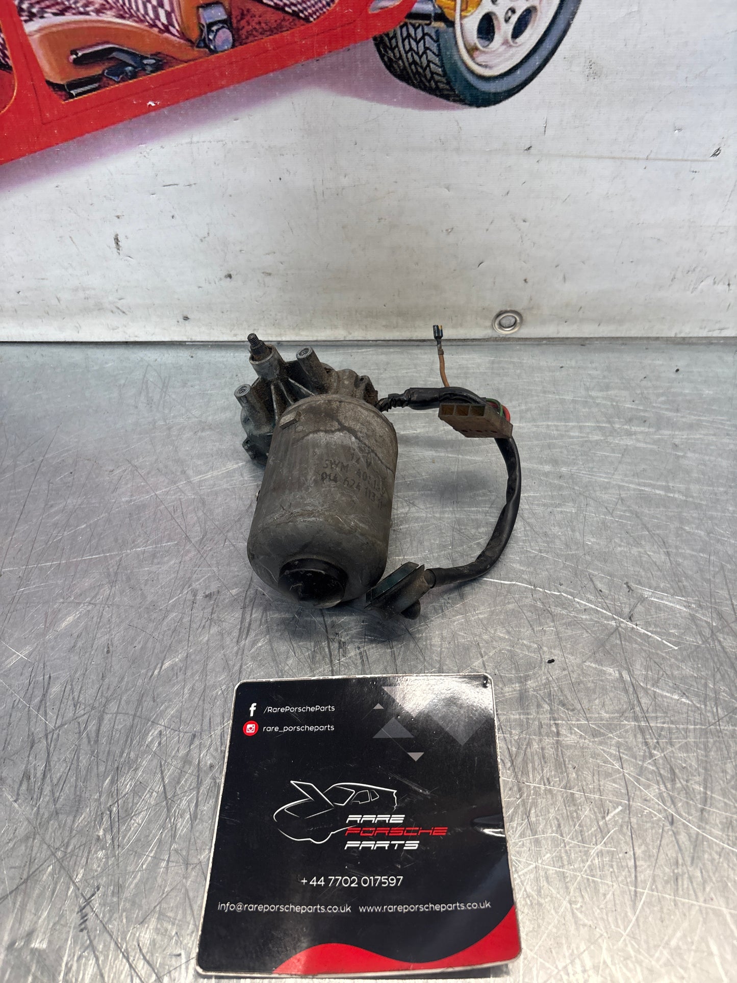 Porsche 914 right headlight motor, used, 91462411311