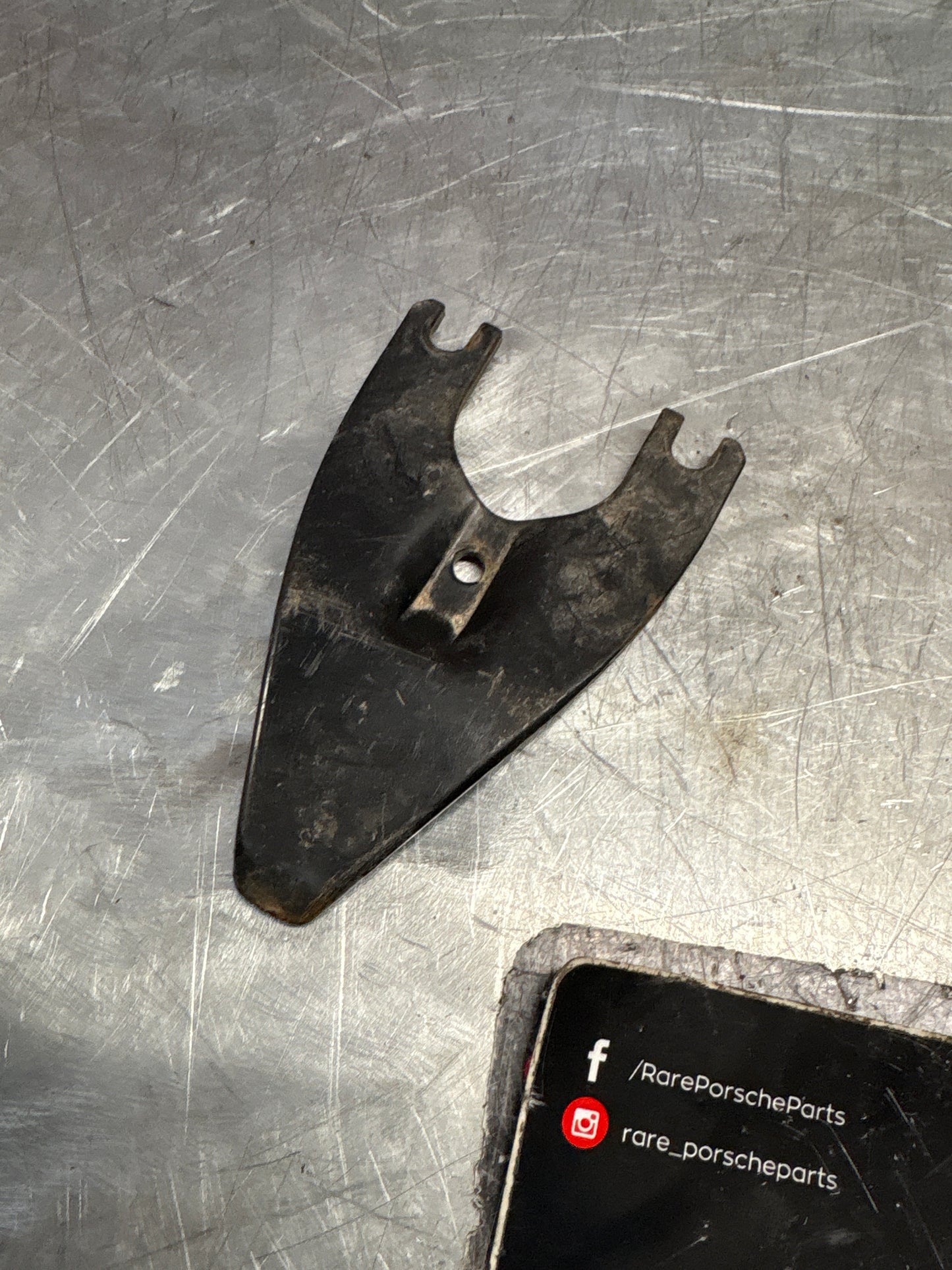 Porsche 924 944 sunroof clamp fastening plate, used 944564830001C