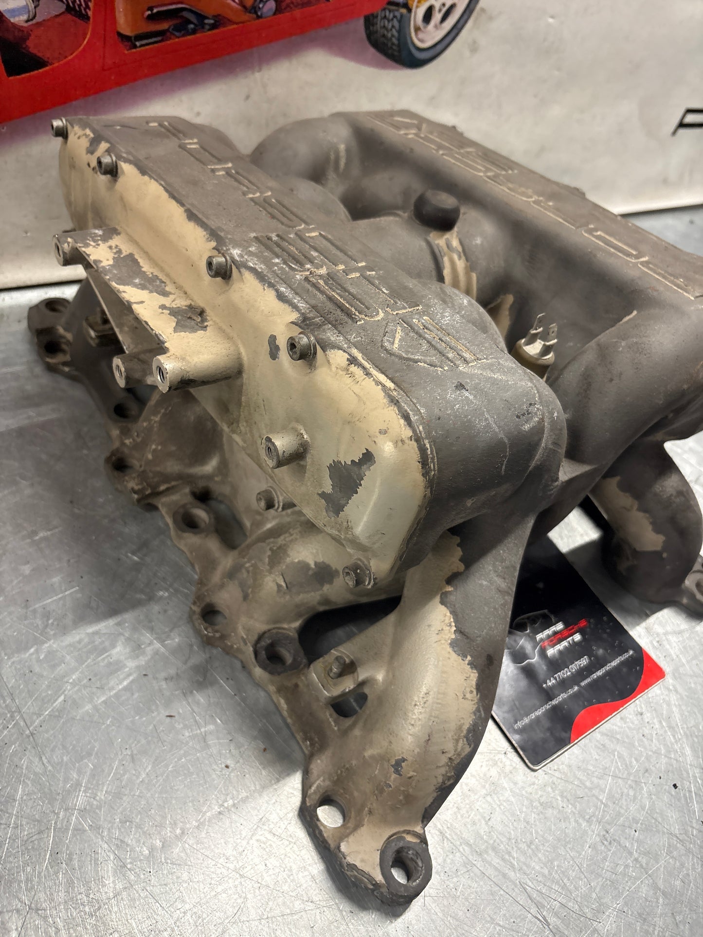 Porsche 928 S4 Intake manifold, used 9281105462R