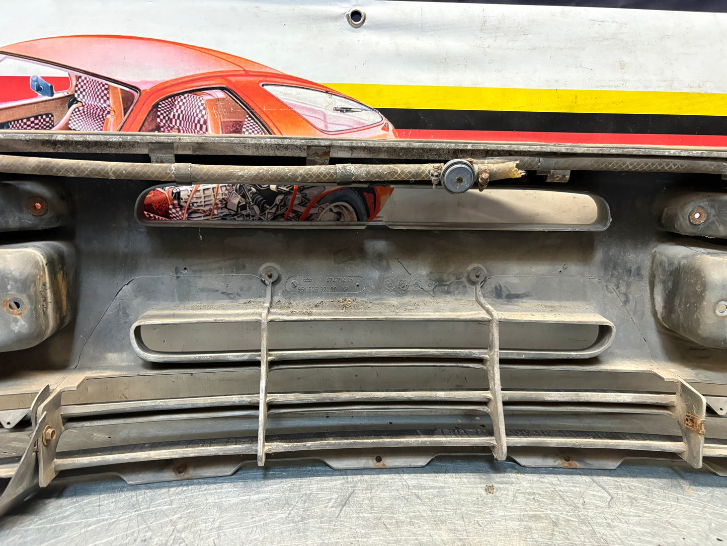 Porsche 944 S2 / Late turbo front bumper, used condition 95150537100