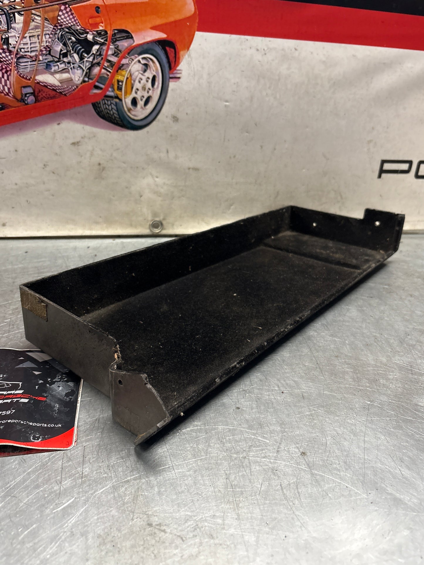 Porsche 924 944 under glove box shelf, 477857836A LHD only, for spares or repair