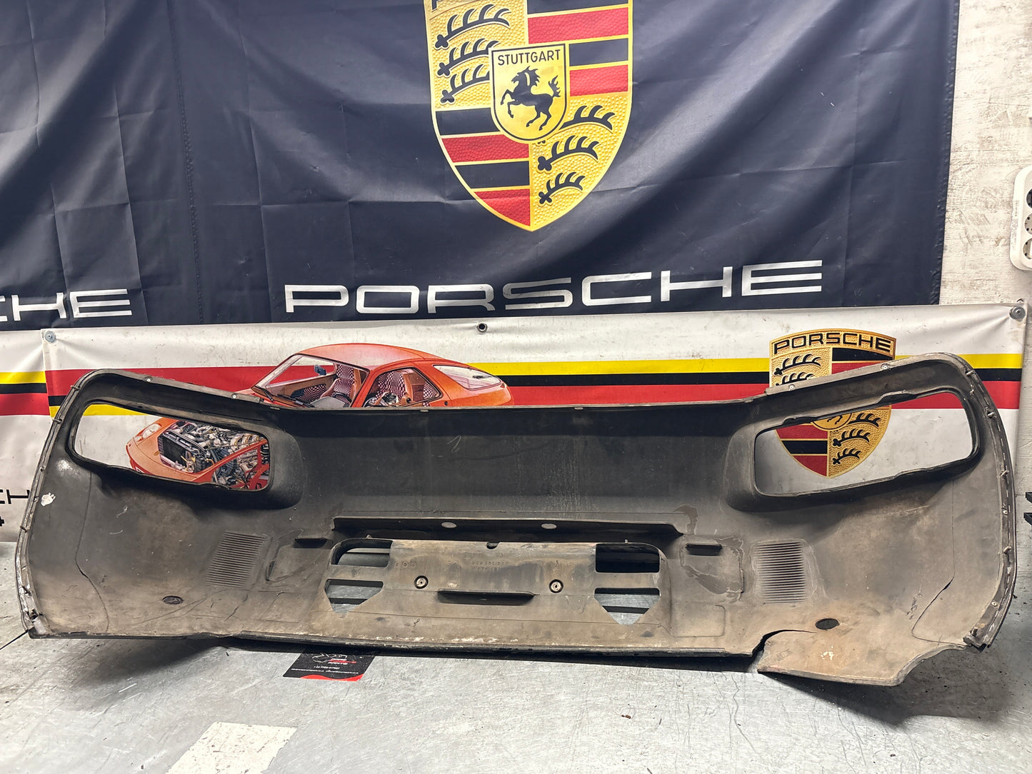 Porsche 928 rear bumper, used 928505023